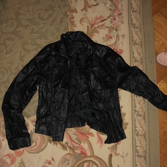 Black Leather Jacket - Picture 1 of 1